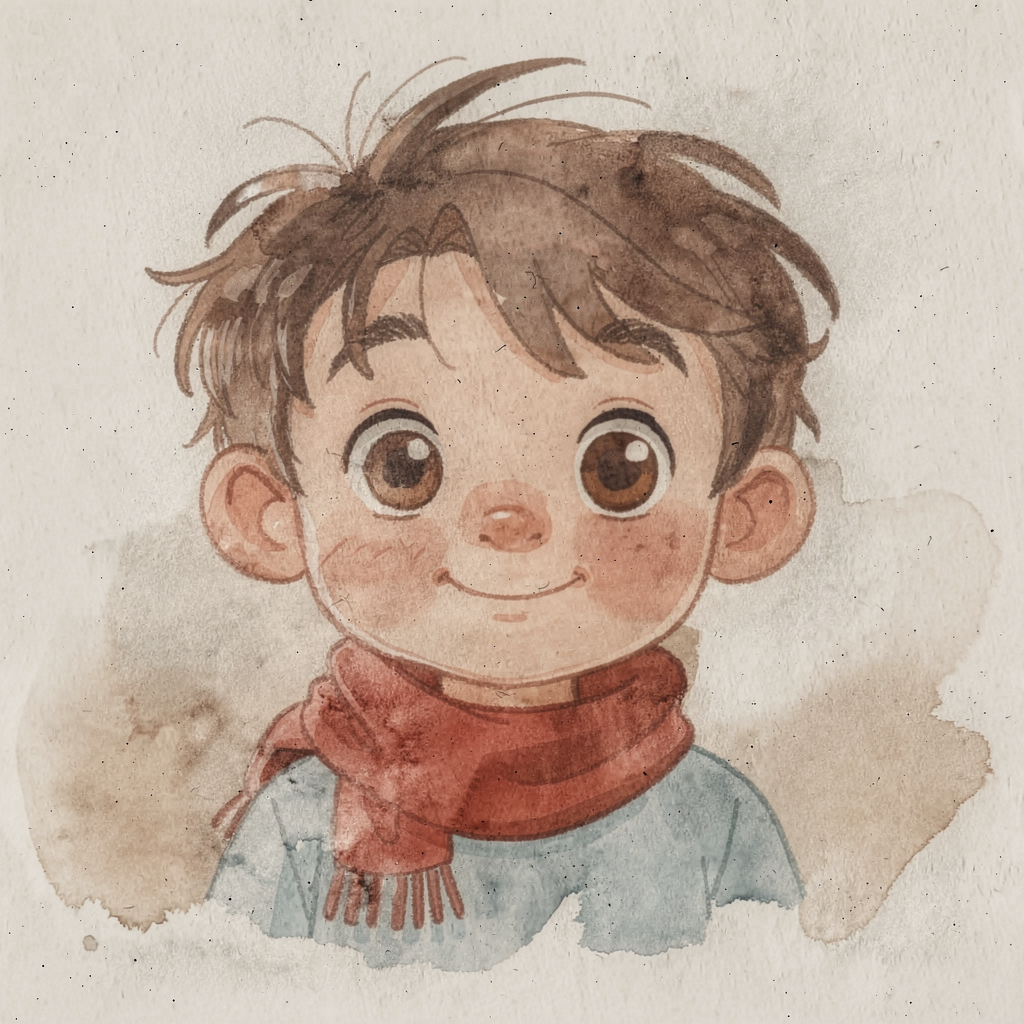 Milo y la Bufanda Roja